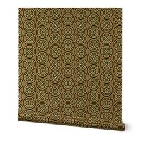 Taupe Target Large  Modern Miss Chiff Designs