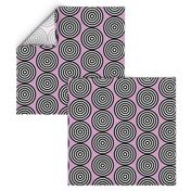 Lavender Lilac Purple Periwinkle Target Spots Dots_Miss Chiff Designs