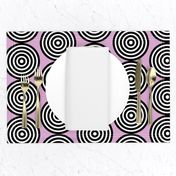 Lavender Lilac Purple Periwinkle Target Spots Dots_Miss Chiff Designs