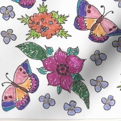 Nature Print-Butterflies