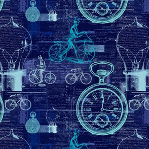 Bicycles on the Clock