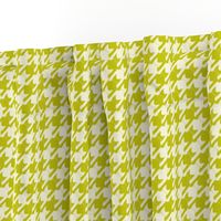 small - cats-tooth in lime green and light yellow