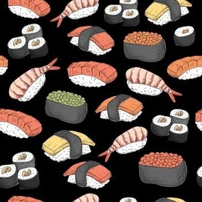 Sushi Roll Funny Food