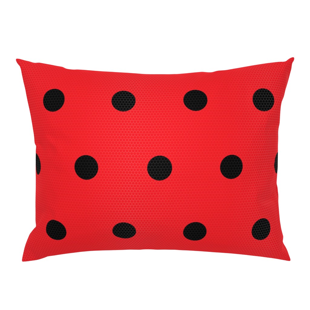 Ladybug Pattern Fabric