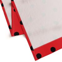 Ladybug Pattern Fabric