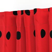 Ladybug Pattern Fabric