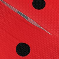 Ladybug Pattern Fabric