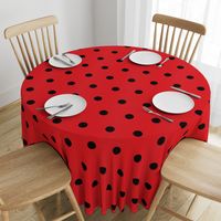 Ladybug Pattern Fabric