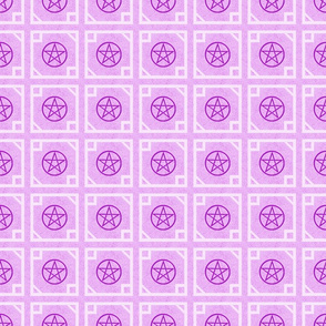 Pentagram Purple