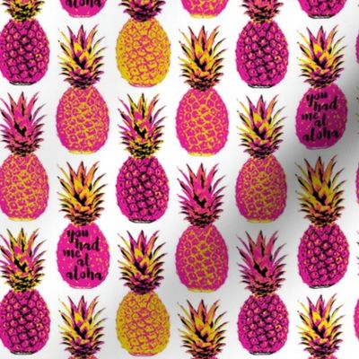 Pink Aloha Pineapples