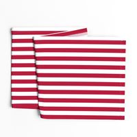 Americana Red and White Stripe