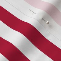 Americana Red and White Stripe