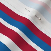 Americana Red White & Blue Stripe