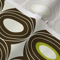 Chillout - Retro Geometric Midcentury Modern Brown