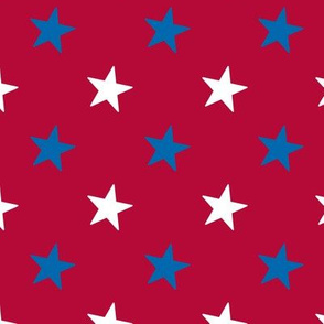 Americana Small Stars - Red