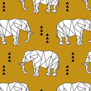 Geometric Elephant // myan