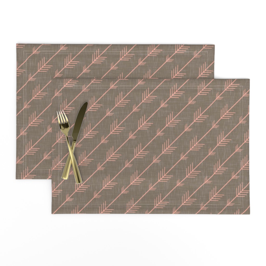 Flying Arrows in Coral 