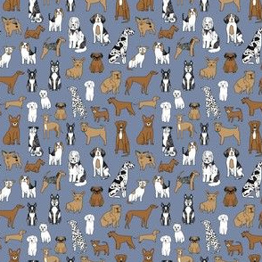 happy dogs // tiny version dog fabric dogs fabric nursery baby design 