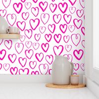 heart // hearts pink girly love valentines xoxo sweet girls print