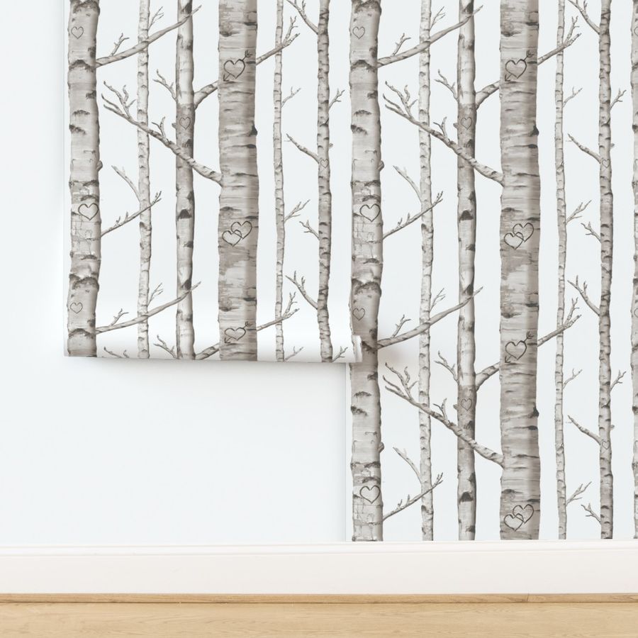 Birch Forest in Love