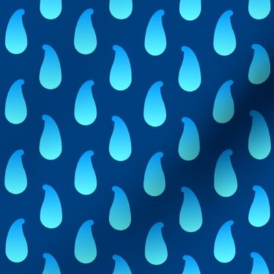 00497539 : paisley rain drop