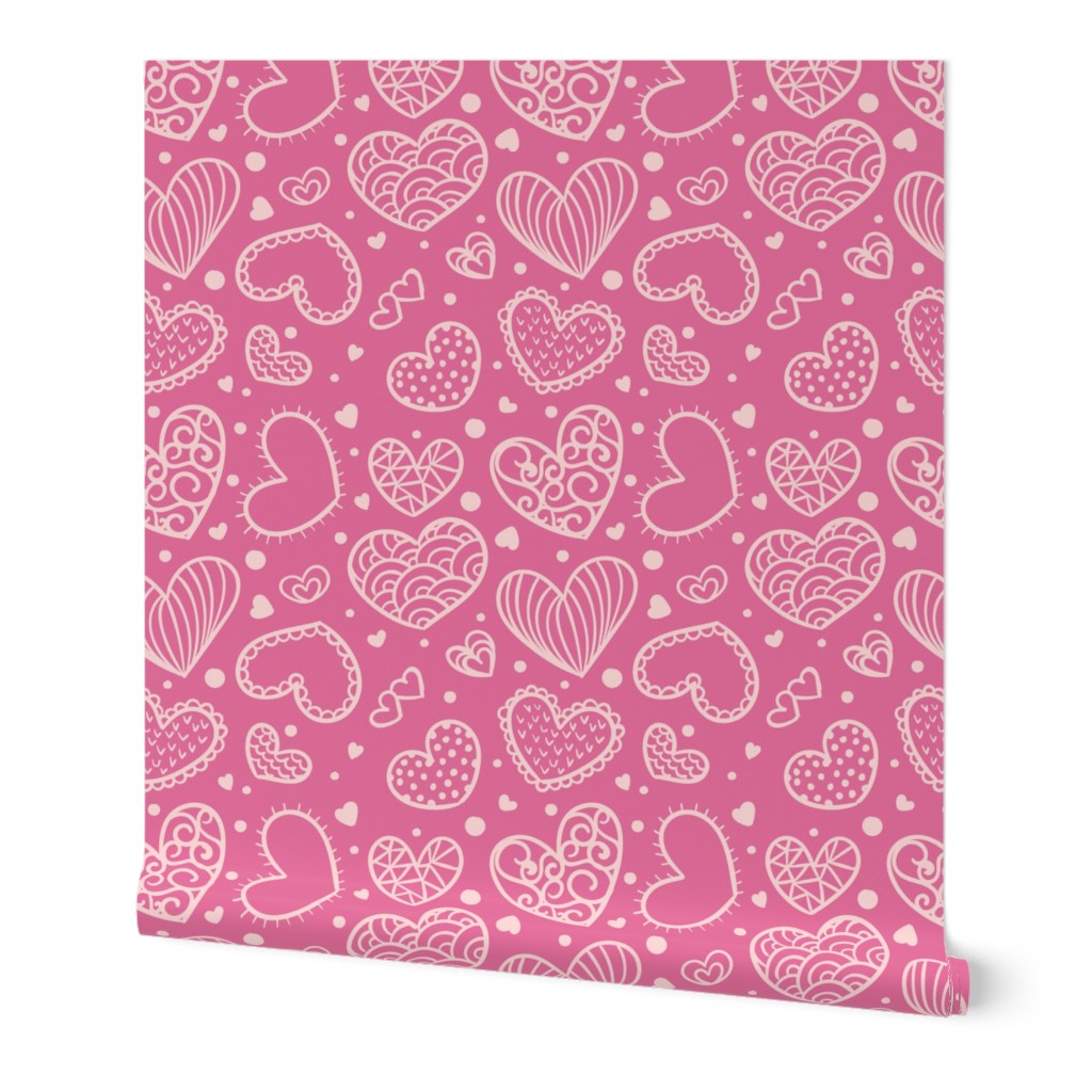 Valentines Day Hearts - Valentines Day - Valentines Day Fabric