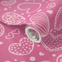 Valentines Day Hearts - Valentines Day - Valentines Day Fabric