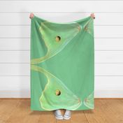 Super Oversized Luna Moth Pt 2 (sized for at least 42" fabric) 