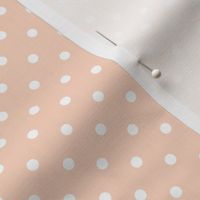 Polka Dot Peach