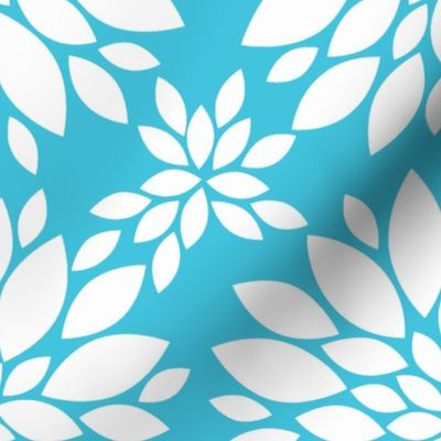 Flower-Petals-Silhouette-turquoise