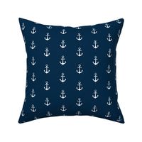 Anchors-Navy/White-Small Scale