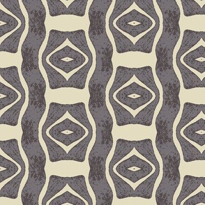 Mottled Gray Abstract Stripe