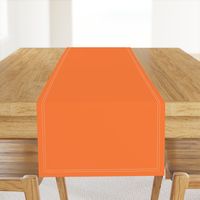 Solid Tangerine Orange