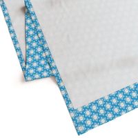 Kawaii Winter Snowflakes (Blue Sky)