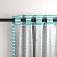 Watercolor Stripes M+M Aqua by Friztin