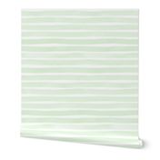 Watercolor Stripes M+M Mint by Friztin