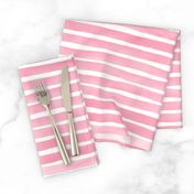 Watercolor Stripes M+M Bubblegum by Friztin