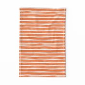 Watercolor Stripes M+M Tangerine by Friztin