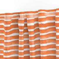 Watercolor Stripes M+M Tangerine by Friztin