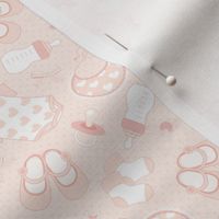 Baby Supplies on Pink // Small-Scale