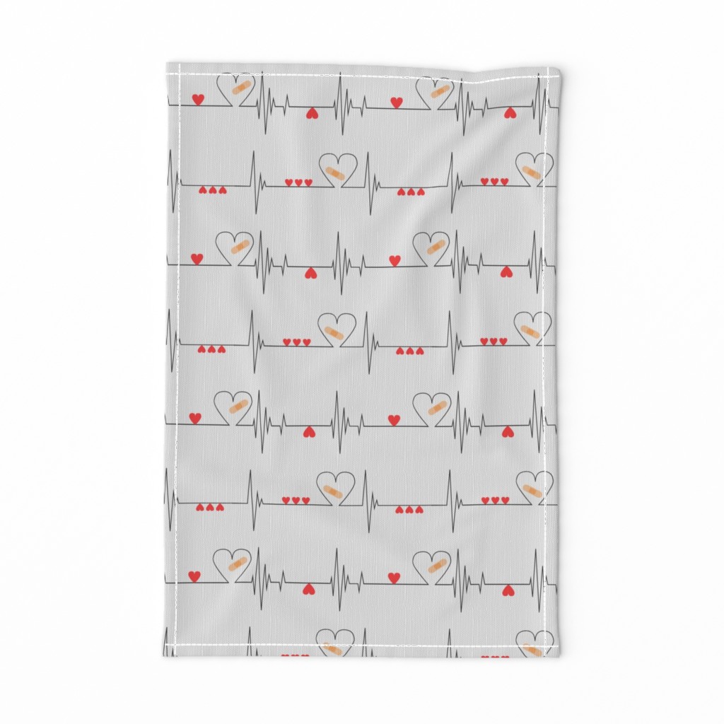 Heart Health Awareness - Light Gray (large)