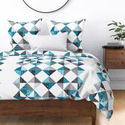 Trillian's Cheater Quilt - Blues