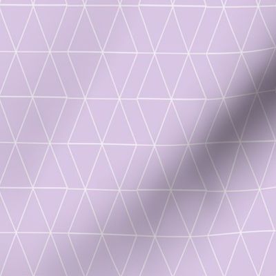 Geo Triangles- Lavender 