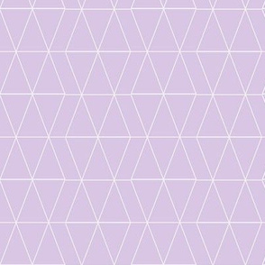 Geo Triangles- Lavender 