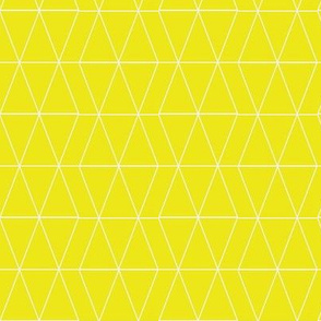 Geo Triangles- Citron