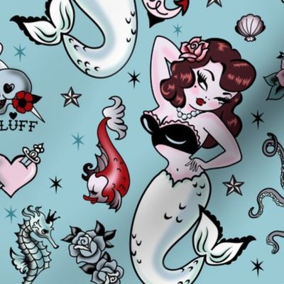 Molly Mermaid by Miss Fluff