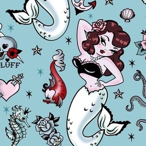 Molly Mermaid by Miss Fluff