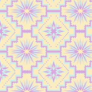 pastel starburst