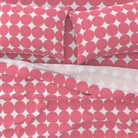  Huge Polka Dots - Hot Pink by Friztin