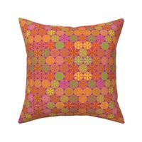 Citrus Slices Geometric in Purple small 